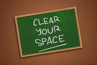 Alanınızı Temizleyin, Motivasyonel Kelimeler Tırnak Kavramı