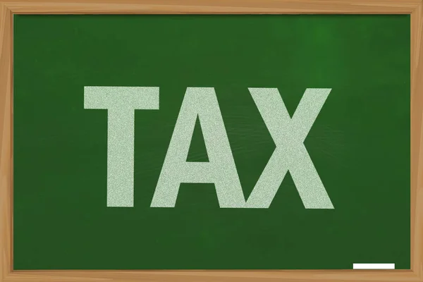 Steuern, motivierende Geschäftswörter Zitate Konzept — Stockfoto