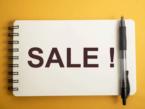 Sale, Business Typography Concept — Stock Photo, Image