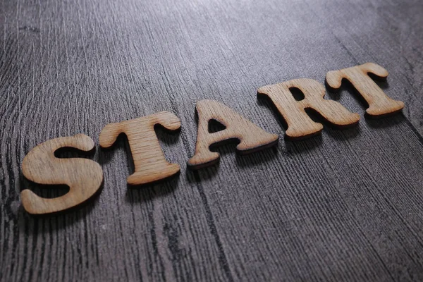 Start, motiverende inspirerende citaten — Stockfoto