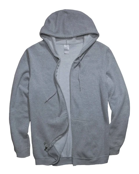 Gray Hoodie Mock up — Stockfoto