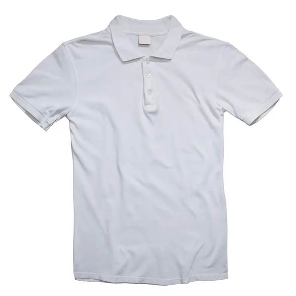 White Collared Shirt Design Template — Stock Photo, Image