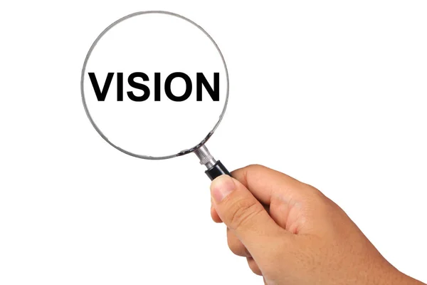 Vision, motivierende Worte zitiert Konzept — Stockfoto