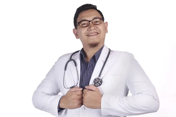 Smiling Confident Doctor — Stok Foto