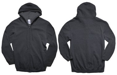 Siyah Hoodie alay kadar