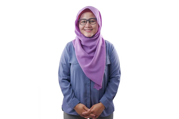 Smiling Muslim Woman — Stock Photo, Image