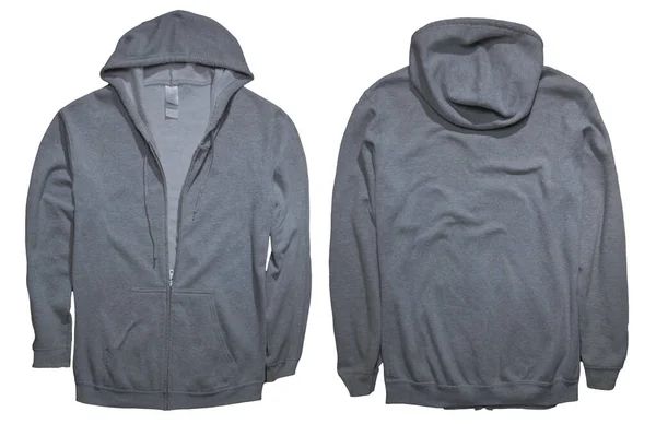 Gray Hoodie Mock up — Stok Foto