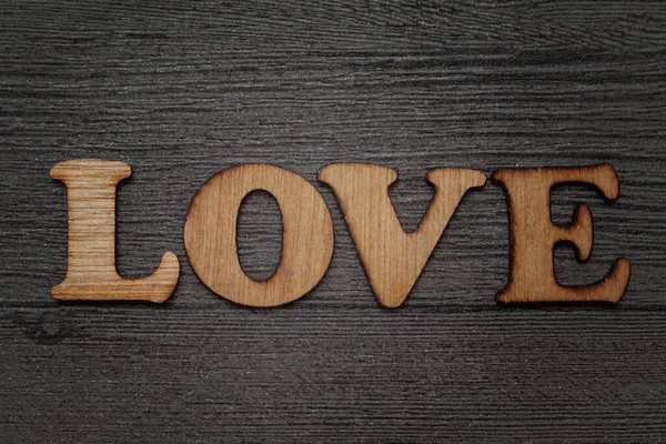 Metin kelime kavramı, ahşap harfler grunge arkaplan üzerinde tipografi 