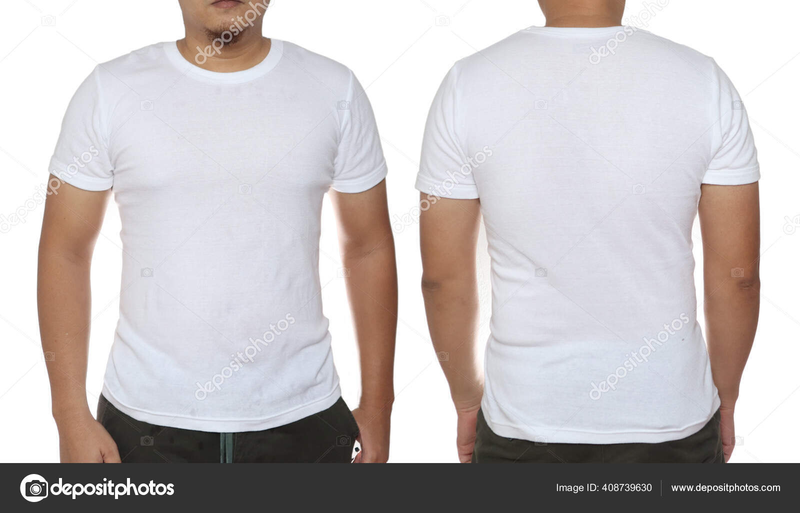 plain shirt images front and back