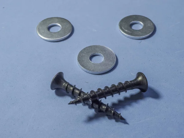 Screws Washers — Stock Photo, Image