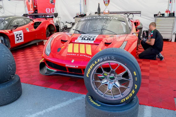 Montmelo Barcelona Espanha Corridas Carros Circuito — Fotografia de Stock