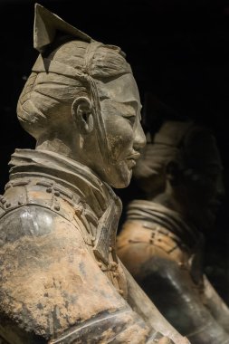 heykel Terrakota savaşçı