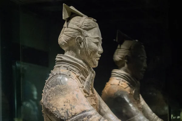 Sculptuur Van Terracotta Warriors — Stockfoto