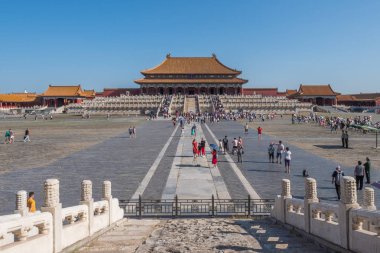 Pekin, Çin, Ağustos 2018, yasak şehir.