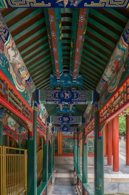 Pekin, Çin, Ağustos 2018, Yaz Sarayı, ayrıntıları