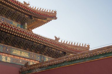 Pekin, Çin, Ağustos 2018, yasak şehir.