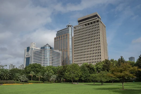 Şanghay, Çin finans bölgesinin büyük binalar