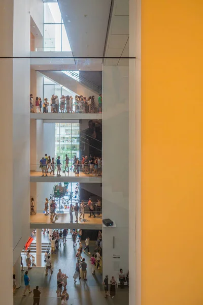 New York United States August 2017 Stairs Moma Museum New Stock Picture