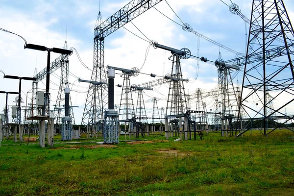 Subestações elétricas Altaya — Fotografia de Stock