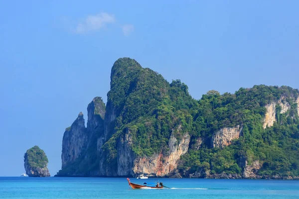 Baie Loh Dalum Sur Île Phi Phi Don Province Krabi — Photo