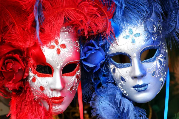 Display Masks Souvenir Shop Street Venice Italy Masks Have Always — Stock Photo, Image