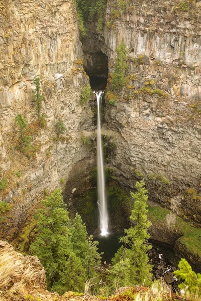 Spahats Falls Wells Gray Provincial Park British Columbia Canada Fourth — Stock Photo, Image