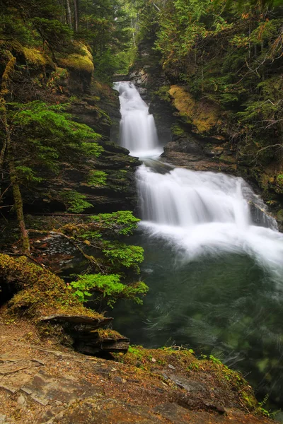 Wells Gray Provincial Park Taki Sticta Falls British Columbia Kanada — Stok fotoğraf