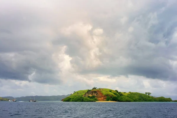 Islas Komodo Naional Park Mar Flores Nusa Tenggara Indonesia Parque — Foto de Stock