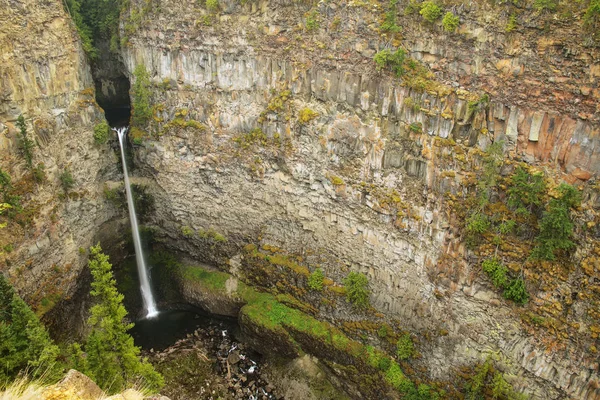 Spahats Falls Parku Prowincji Wells Gray Kolumbia Brytyjska Kanada Jest — Zdjęcie stockowe