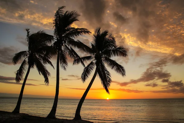 Закат Над Лагуной Увеа Острове Увеа Острова Луайоте Новая Каледония — стоковое фото
