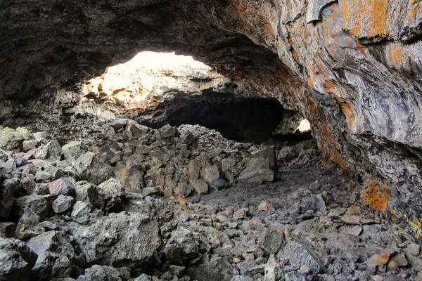 Indian Tunnel Cave Craters Moon National Monument Idaho États Unis — Photo