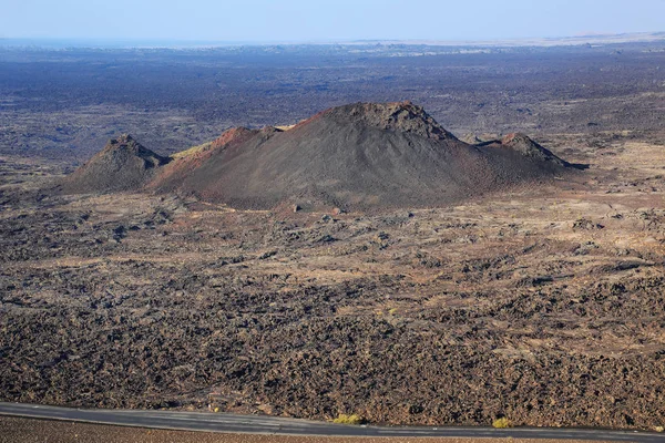 Vista Conos Salpicadura Desde Cono Inferno Monumento Nacional Cráteres Luna — Foto de Stock