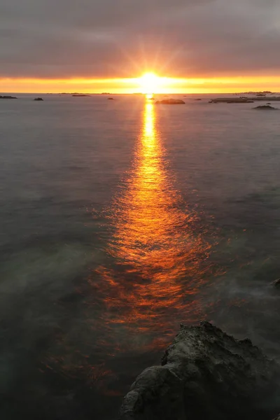 Soluppgång Kaikoura Halvön Sydön Nya Zeeland Området Populär Ekoturism Destination — Stockfoto