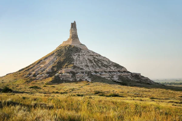 Chimney Rock National Historic Site, batı Nebraska, Amerika Birleşik Devletleri — Stok fotoğraf