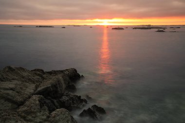 Kaikoura Yarımadası 'nda gündoğumu, Güney Adası, Yeni Zelanda