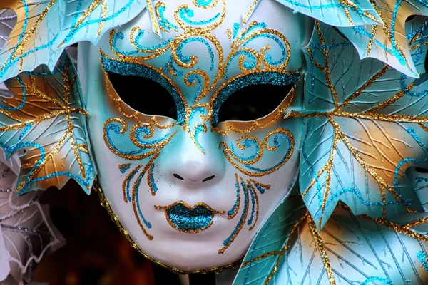 Maske Einem Souvenirladen Der Straße Von Venedig Italien Masken Waren — Stockfoto