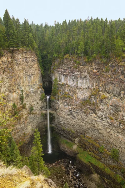 Spahats Falls Parku Prowincji Wells Gray Kolumbia Brytyjska Kanada Jest — Zdjęcie stockowe