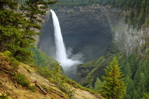 Helmcken Falls Murtle River Wells Gray Provincial Park Colúmbia Britânica — Fotografia de Stock