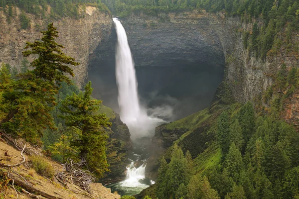 Helmcken Falls Murtle River Parku Prowincji Wells Gray Kolumbia Brytyjska — Zdjęcie stockowe