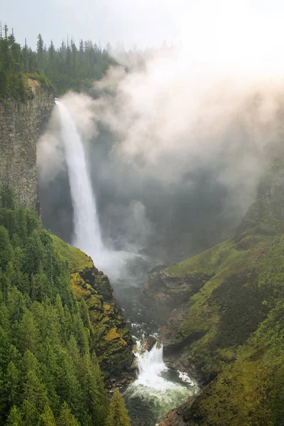 Helmcken Falls Sis Wells Gray Provincial Park British Columbia Kanada — Stok fotoğraf