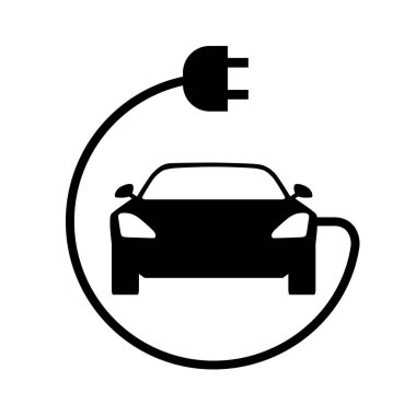 Elektrikli Araba - işaret, simge, logo