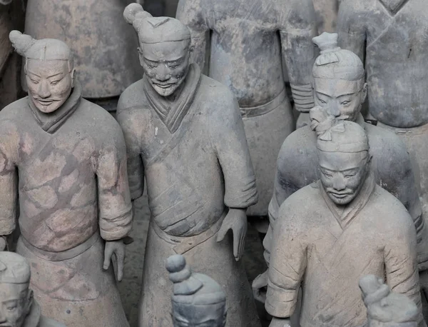 stock image XIAN, CHINA - August 1, 2017: Terracota warriors Museum in Xian, China. 