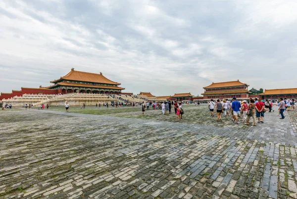 Będąc Chiny Lipca 2017 Zakazane Miasto Było Chińskim Pałacem Cesarskim — Zdjęcie stockowe