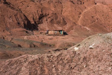 Atlas Dağları 'nda tuz madeni, Fas