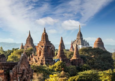 Myanmar 'daki Bagan harabeleri