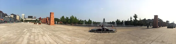 Čína Červen 301 2017 Centrum Města Xian Xian Hlavním Městem — Stock fotografie