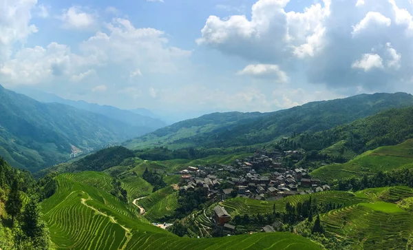 Longji Rice Terraces China — Stock Photo, Image