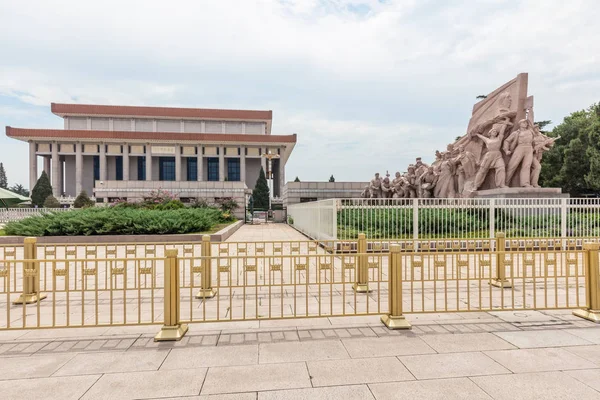 Being Chiny Lipca 2017 Plac Tiananmen Plac Miejski Centrum Pekinu — Zdjęcie stockowe