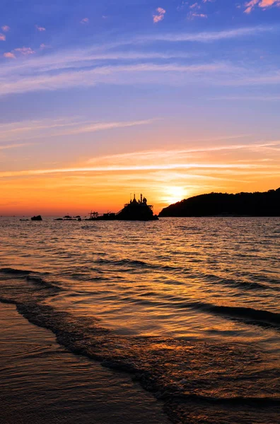 Ngapali Tramonto Thandwe Myanamar — Foto Stock