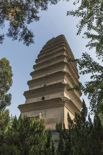 Велетенська Пагода Диких Гусей Сянь Китай — стокове фото